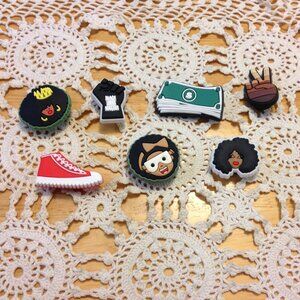 Shoe charms / jibbitz for crocs, Black Pride, Black Lives Matter